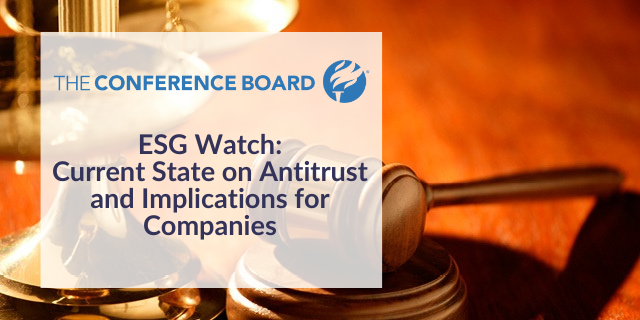 Current State on Antitrust and Implications for Companies